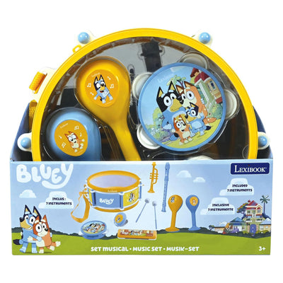 Lexibook set musica bluey 7 pezzi