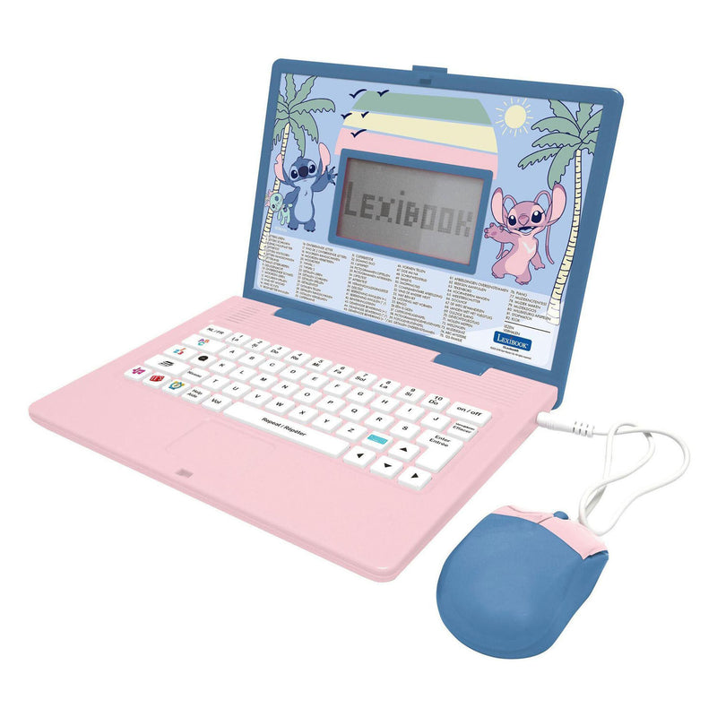 Stitch educational laptop with 82 activities