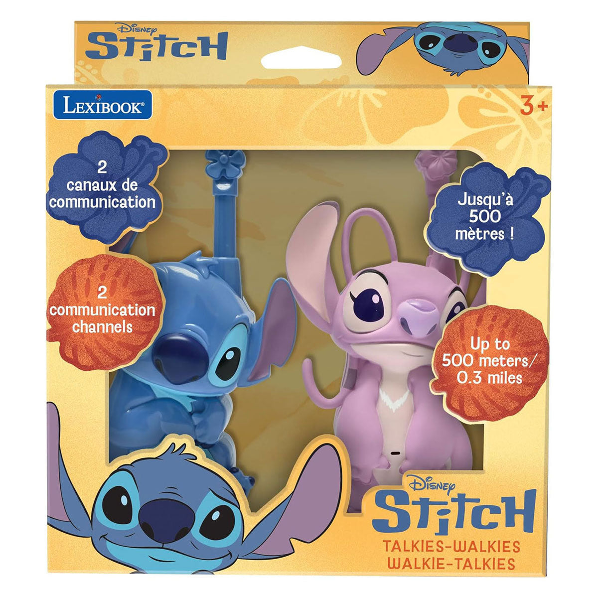 Walkie talkies 3D de puntadas de Disney