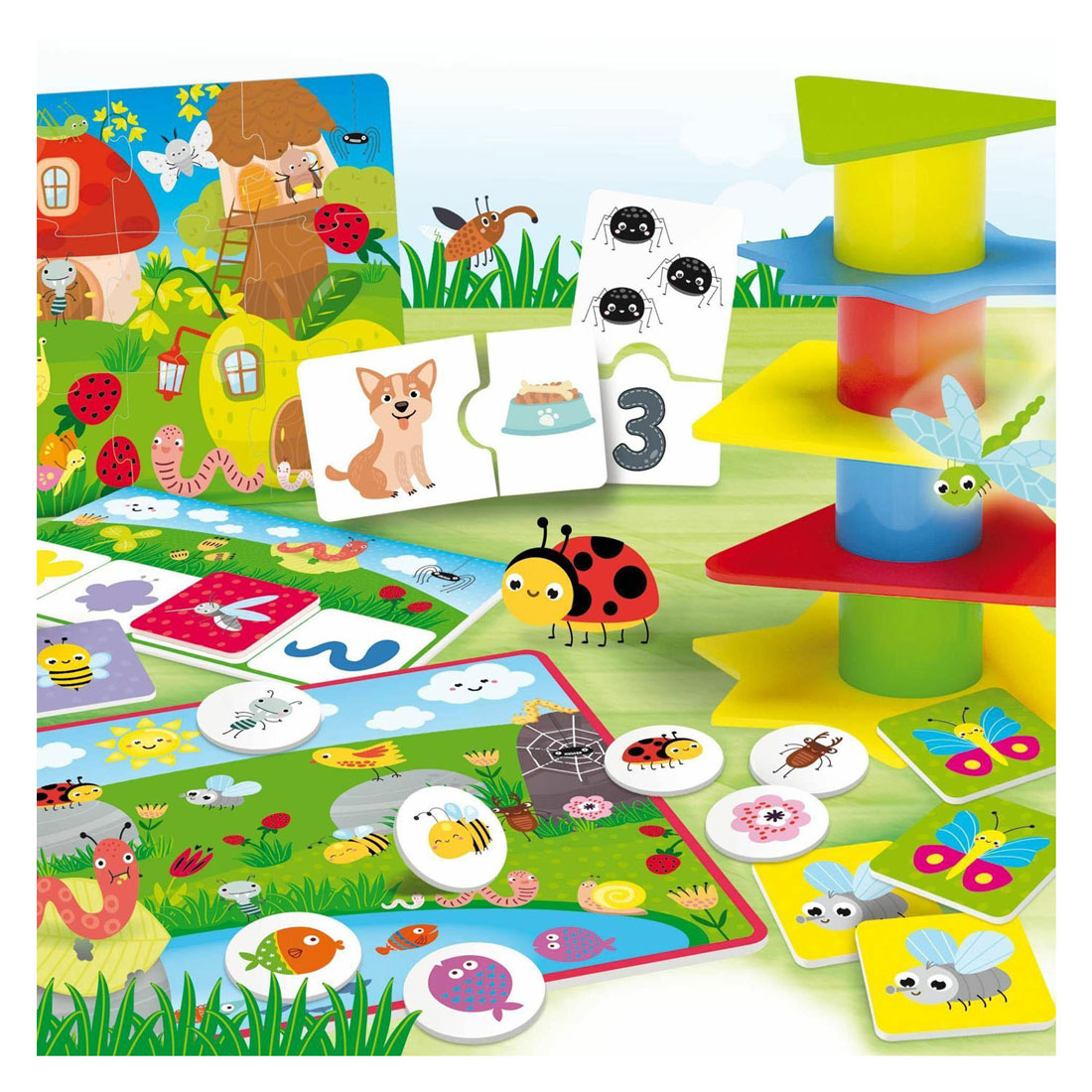 Lisciani carotina baby educational games collection