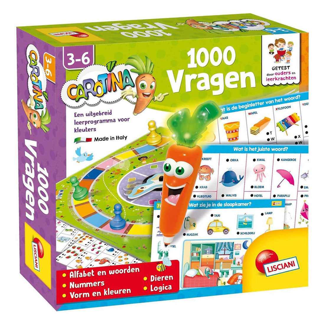 Gioco educativo Carotina 1000 domande