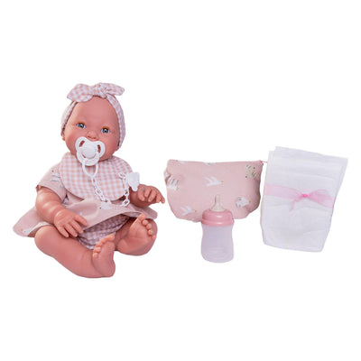 Muñeca recién nacida Mia con neceser - 42cm