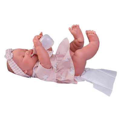 Muñeca recién nacida Mia con neceser - 42cm