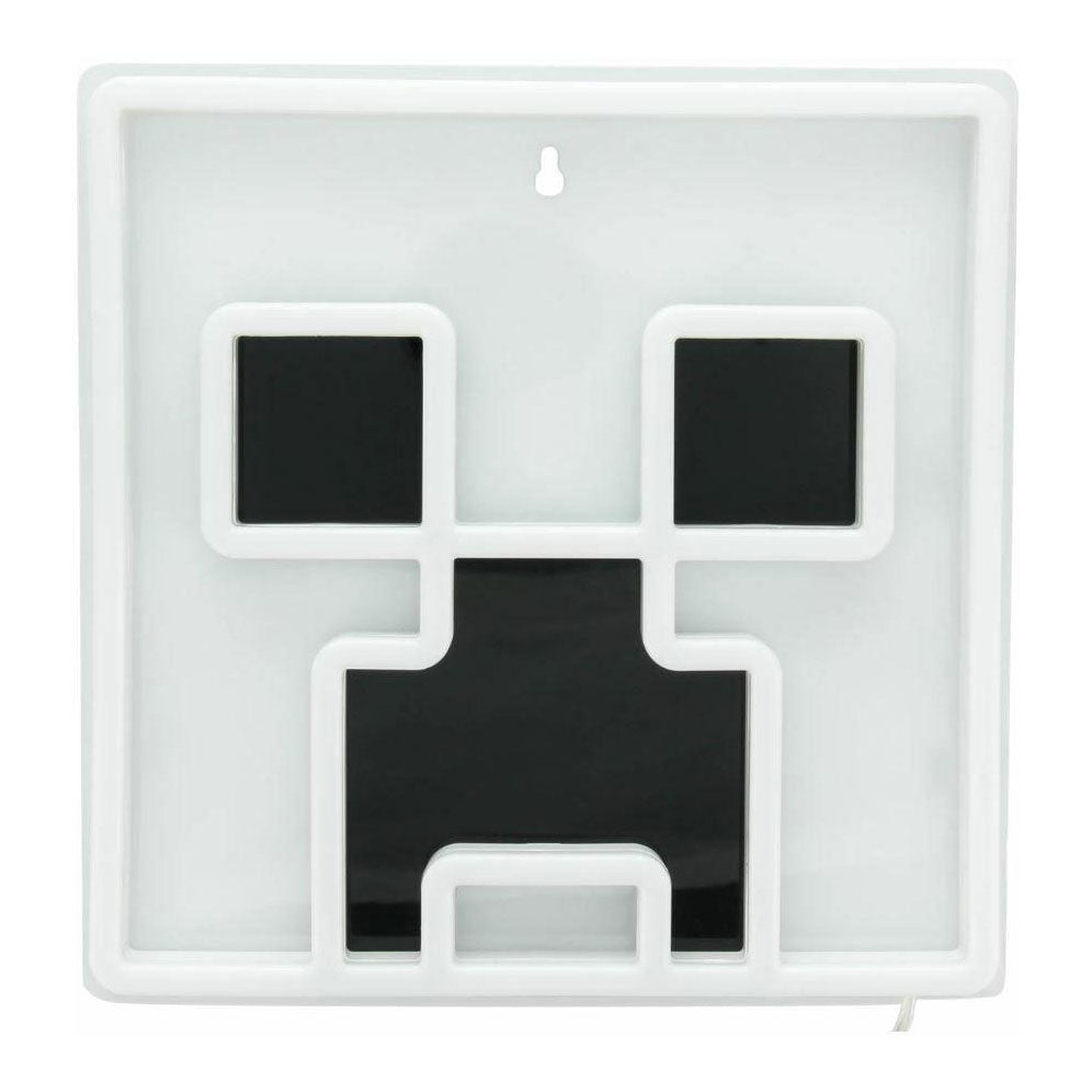 Lámpara de pared de neón led creeper de Minecraft