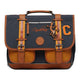 Caméléon school bag mustard badges - 38cm