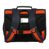 Caméléon school bag navy orange - 38cm - afbeelding 2