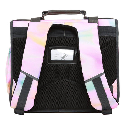 Zaino Caméléon rosa cravatta e tintura - 38 cm