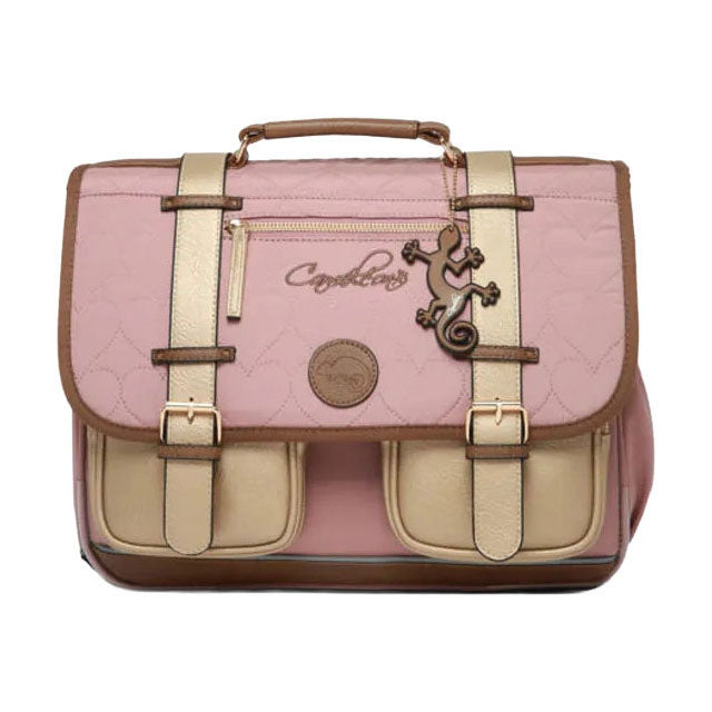 Zaino scolastico Caméléon cuore accogliente - 38 cm