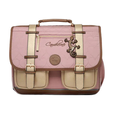 Zaino scolastico Caméléon cuore accogliente - 38 cm