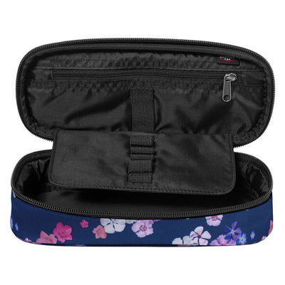 Astuccio singolo ovale Eastpak con fiori floreali