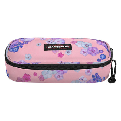 Astuccio singolo ovale Eastpak - rosa floreale