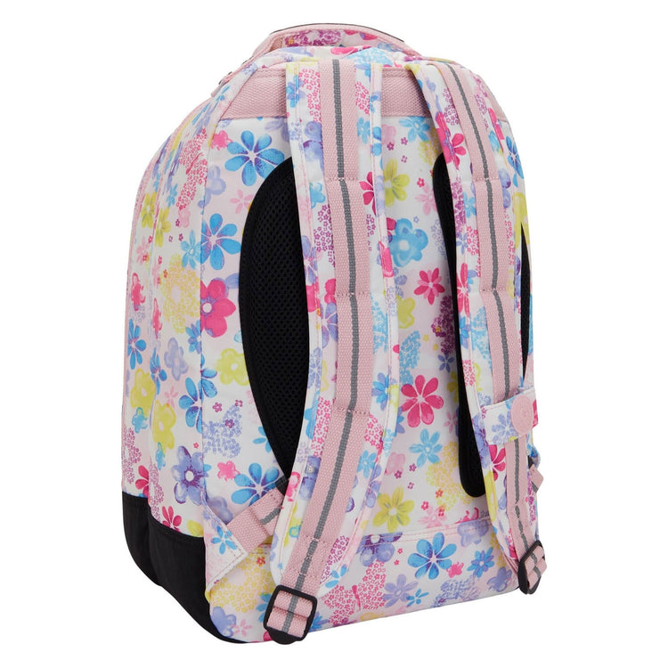 Kipling class room backpack - flower stamp