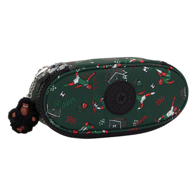 Kipling duobox soccer print pencil case