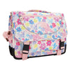 Mochila preppy de Kipling - estampado de flores