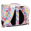 Mochila preppy de Kipling - estampado de flores