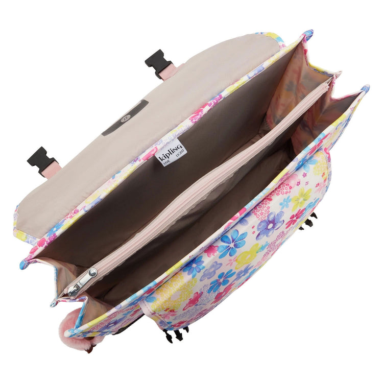 Zaino preppy Kipling - timbro floreale