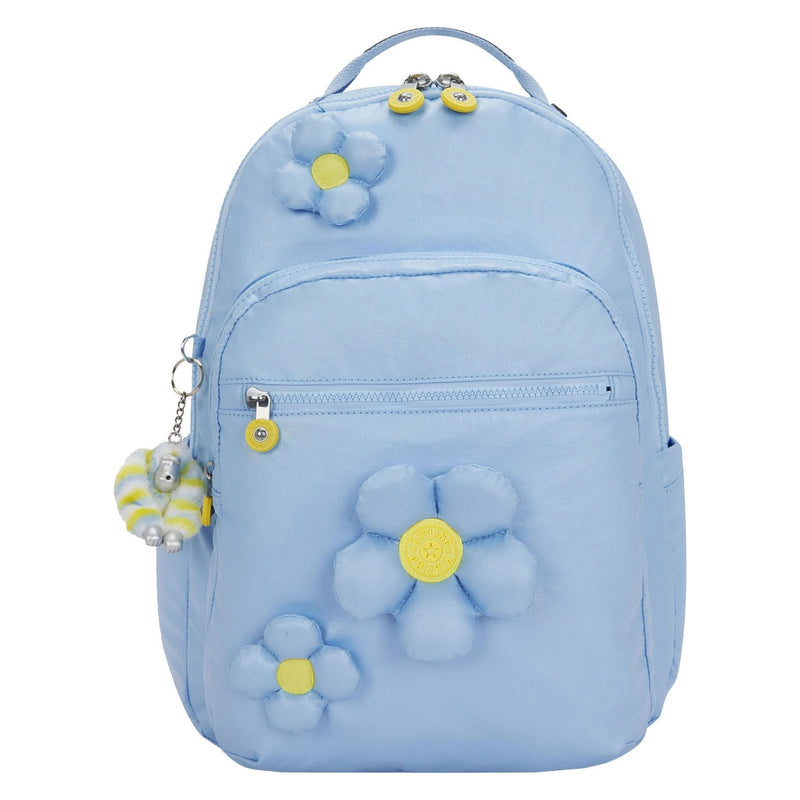 Zaino Kipling Seoul - Bloom Crush metallizzato