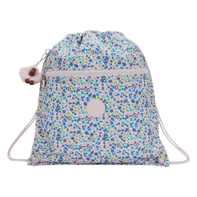 Borsa da palestra Kipling Supertaboo - stampa floreale digitale