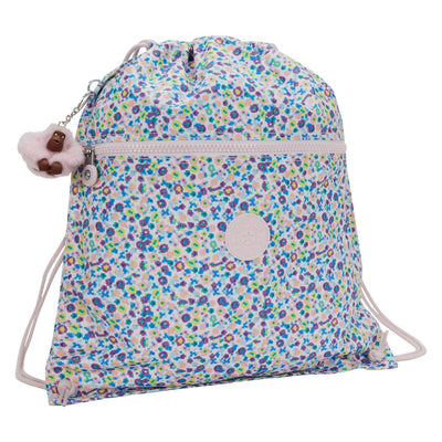Borsa da palestra Kipling Supertaboo - stampa floreale digitale