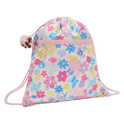 Borsa da palestra Kipling Supertaboo - stampa floreale