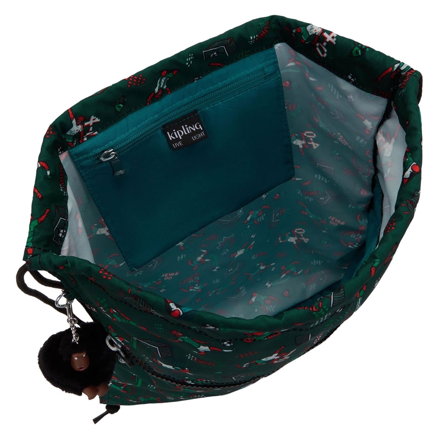 Borsa da palestra Kipling Supertaboo - stampa calcio