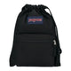 Borsa da palestra Jansport Draw Sack nera