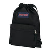 Jansport gymtas draw sack black