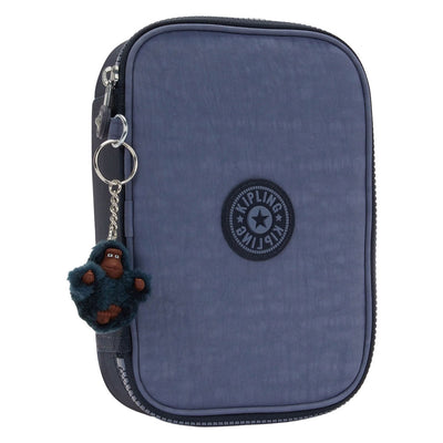 Kipling 100 pencil case - game grey