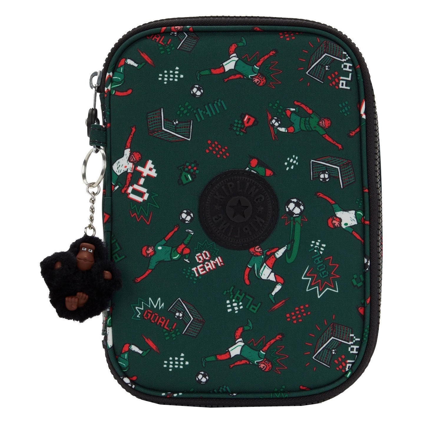 Estuche Kipling 100 - estampado de fútbol