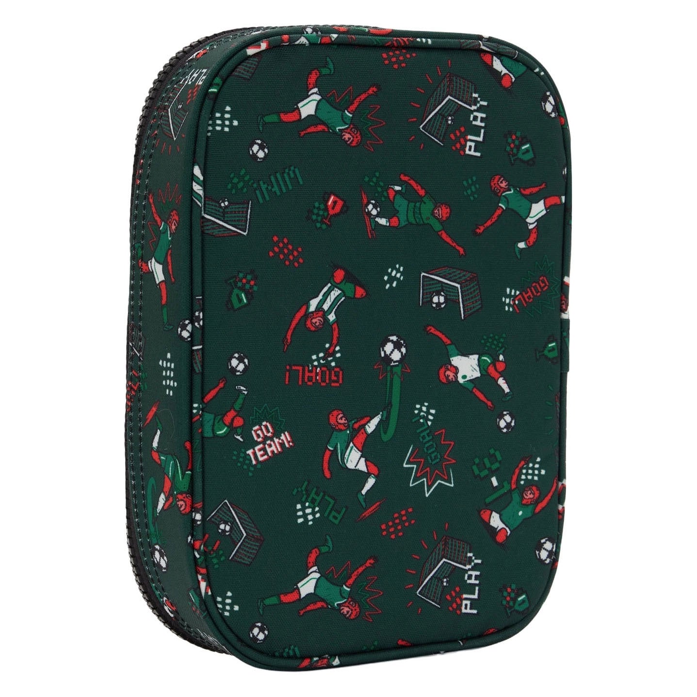 Estuche Kipling 100 - estampado de fútbol