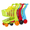 Carro de compras con asiento para muñeca.