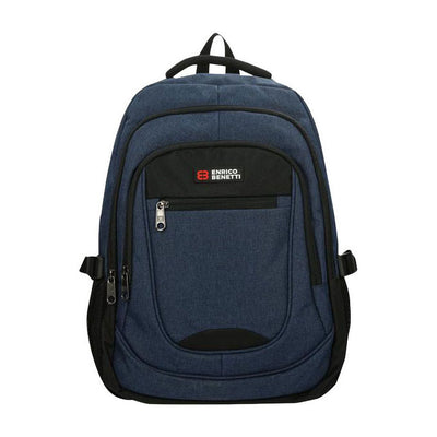 Enrico benetti backpack hamburg navy - laptop 17 inches