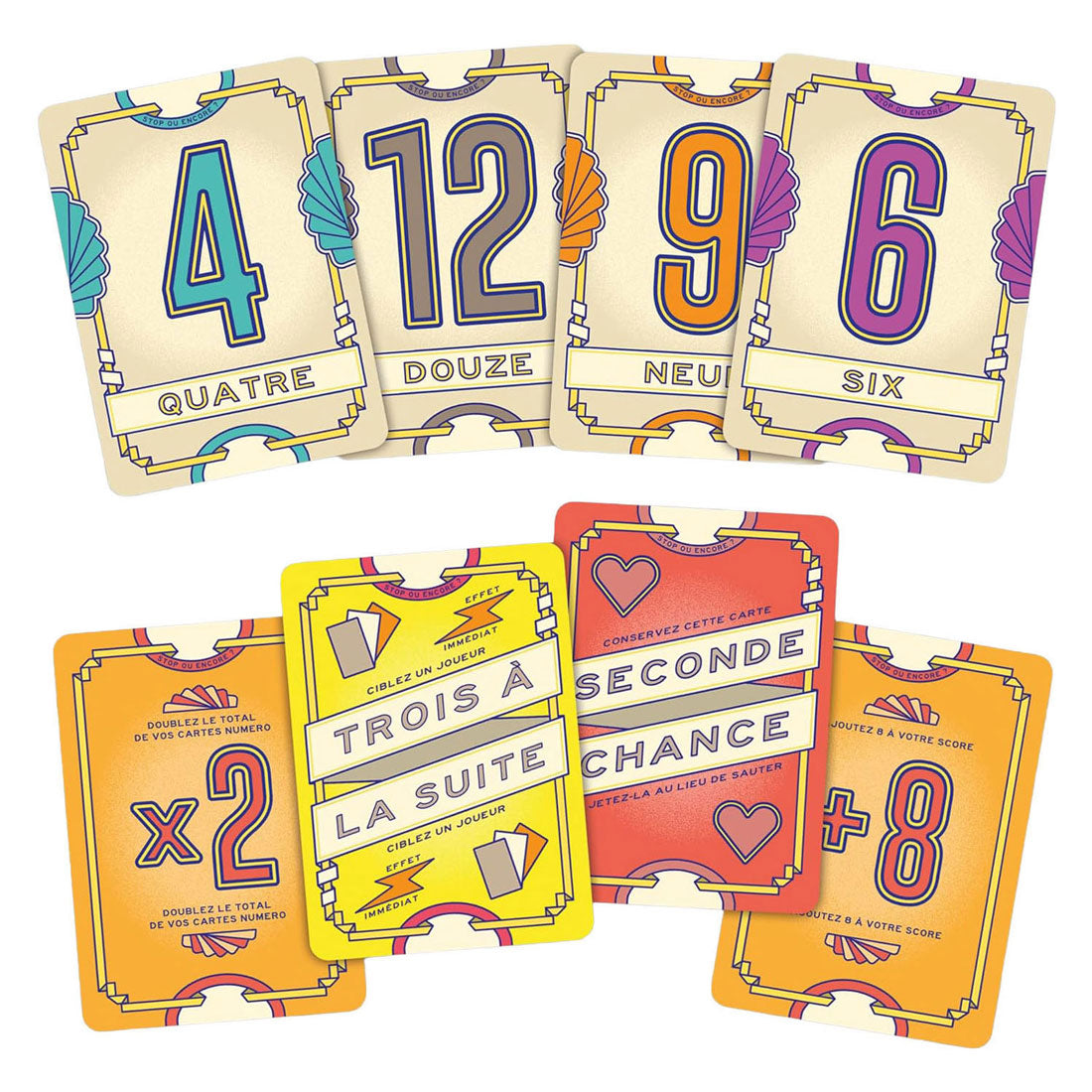 Juego de cartas Flip 7