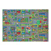 Tappetino da gioco Ty Ci Life Traffic - 140x200 cm