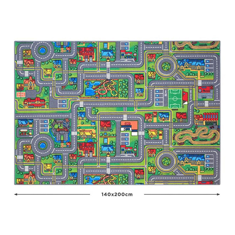 Tappetino da gioco Ty Ci Life Traffic - 140x200 cm