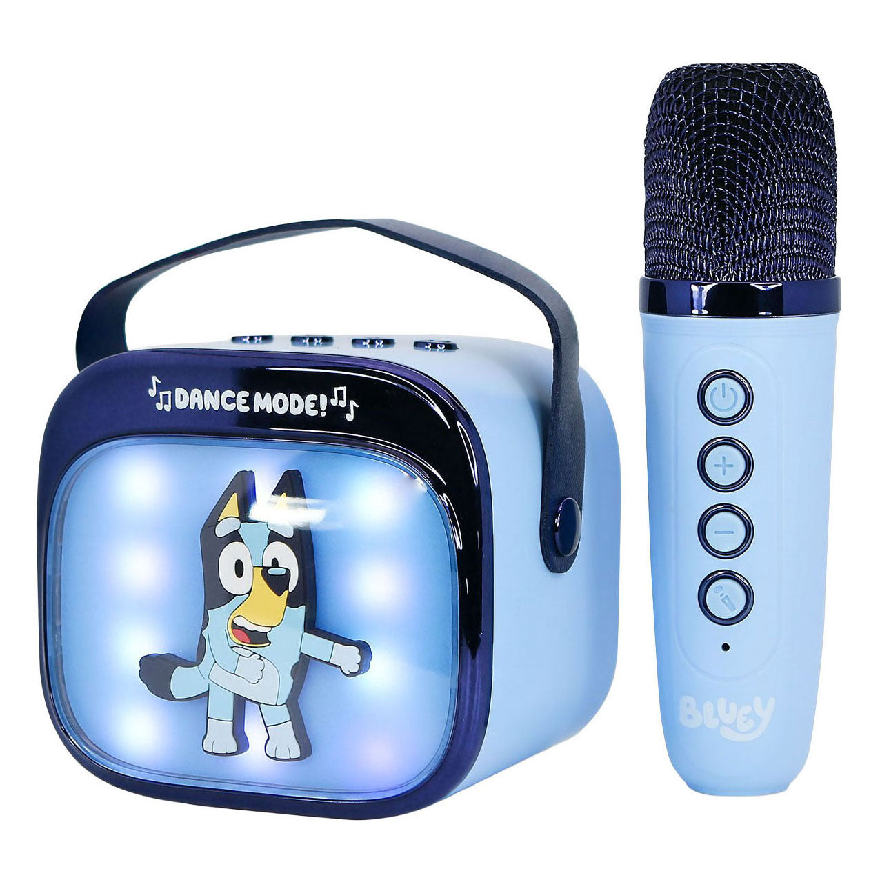 Bluey draadloze microfoon en karoake set
