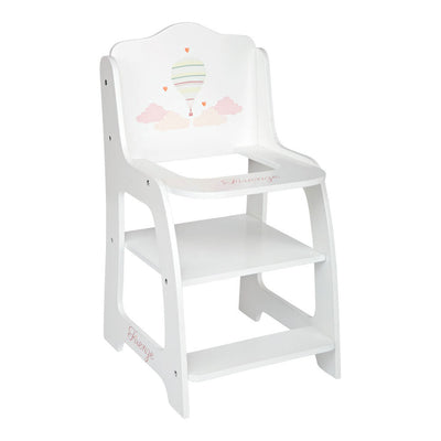 Silla alta para muñecas Firenze 26x28x49cm