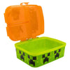 Fiambrera Minecraft con 4 compartimentos