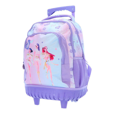 Mochila trolley K-pop demon hunters 3 compartimentos