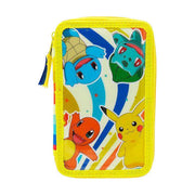 Pokémon Estuche para lápices pokemon relleno con 3 compartimentos. - afbeelding 1