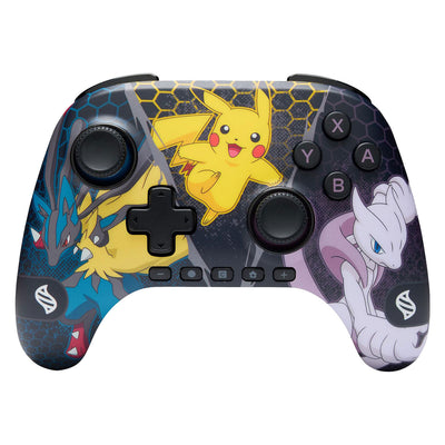 Funda protectora del mando inalámbrico Pokémon power a switch 2 - mega evoluciones