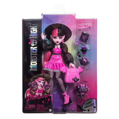 Monster high draculaura - fashion doll