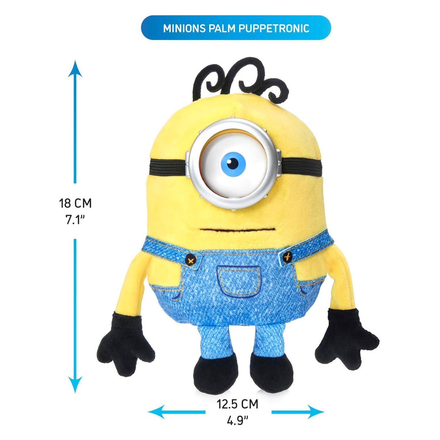 Peluche interactivo universal minions james palm puppetronic