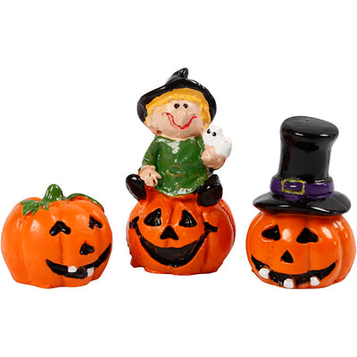 Figuras en miniatura de Creativ Company, alto: 1,5-3,5 cm, largo: 2 cm, ancho: 2 cm, 3 piezas 1 caja