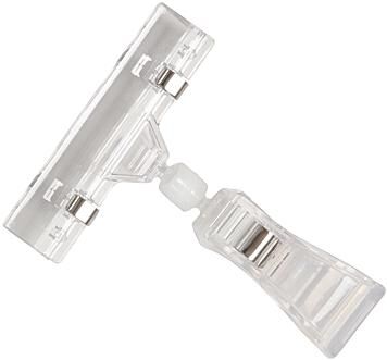 Vita displays prijskaarthouder dc-250x1 price tag holder uni with clamp