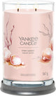 Yankee Candle - Vela perfumada de vaso grande Pink Sands - 100 horas de combustión - dos mechas
