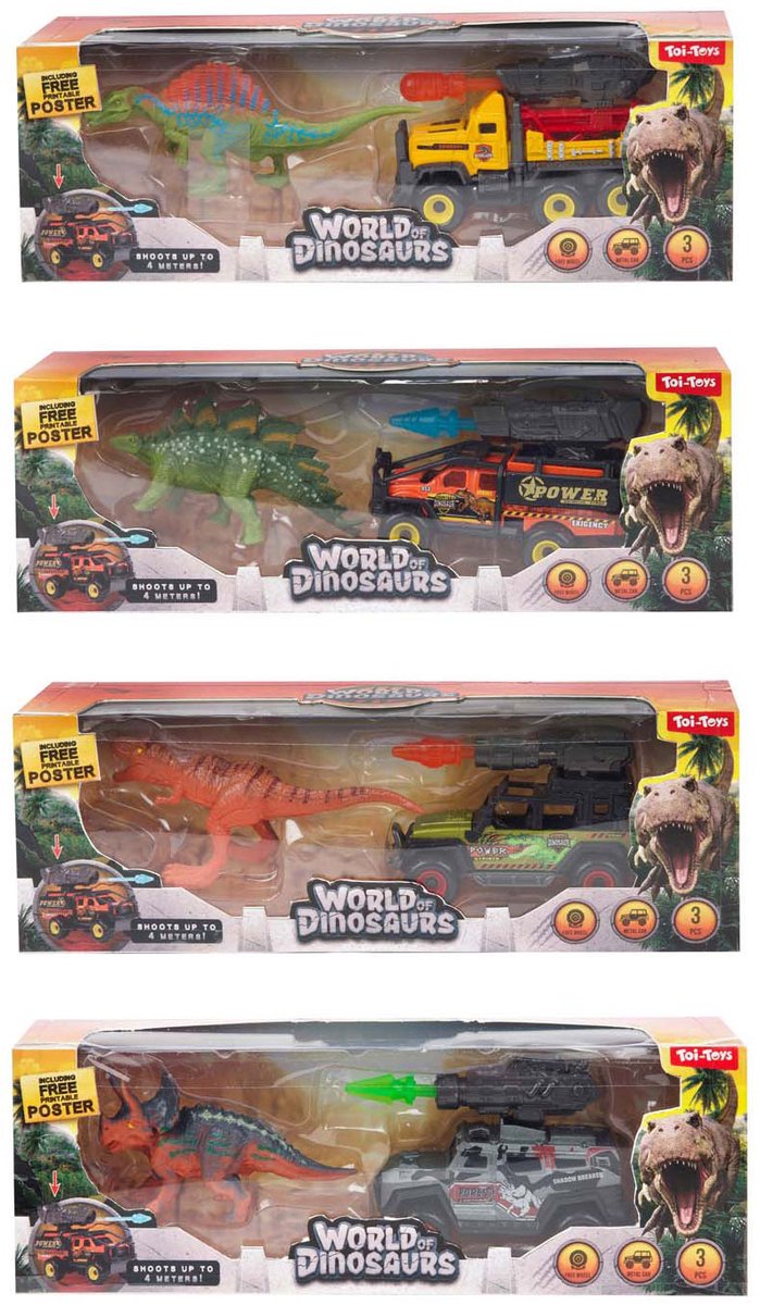 Toi-toys play set dino hunter