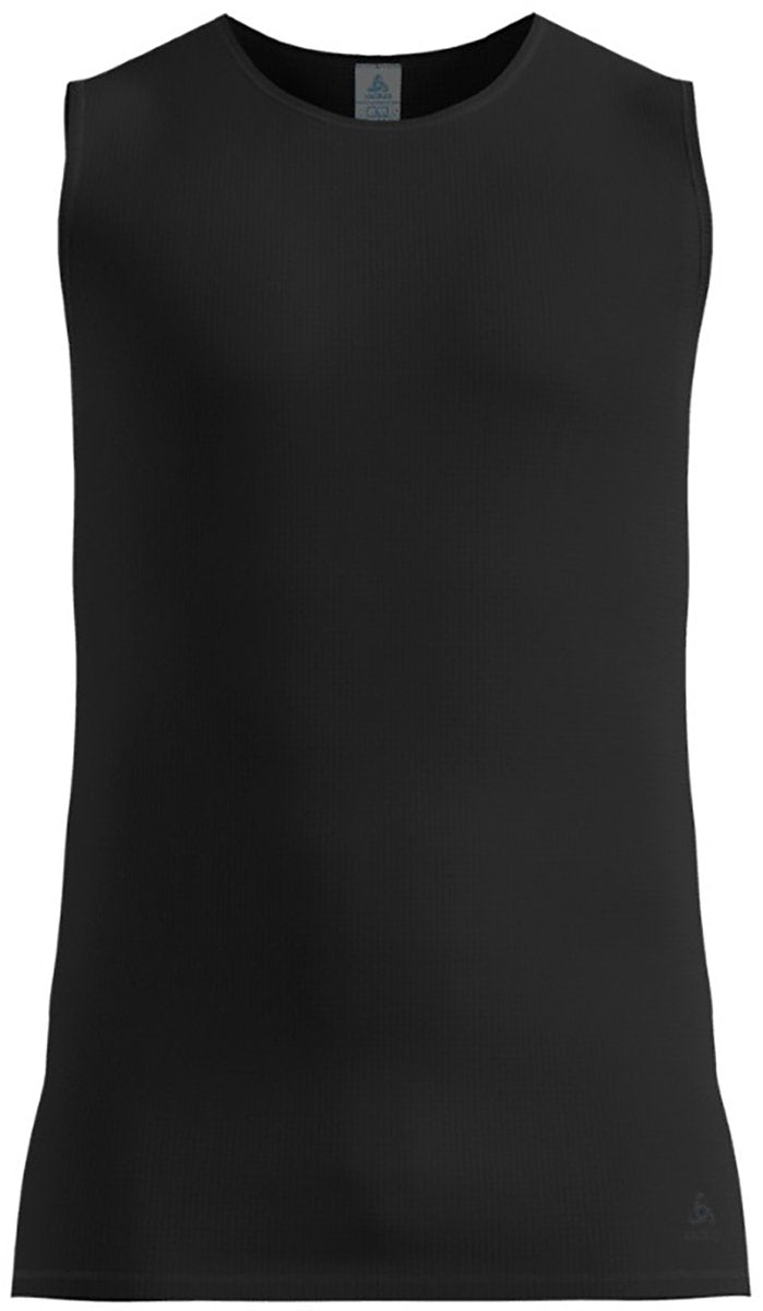 Camiseta interior Odlo active light con cuello redondo - hombres - negro - s