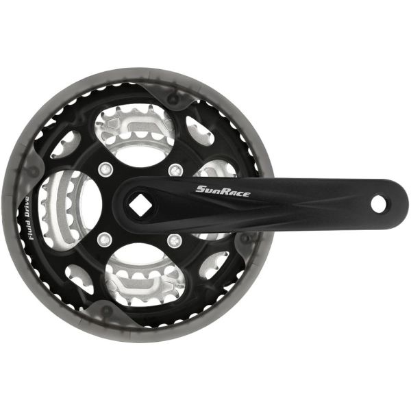 Sunrace -Sunrace Crankkel FCM300 -5 mm 28-38-48 170 mm m CG Zi Zi