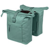 Basil borsa doppia da bicicletta brooklyn mik 41l 14 x 30 x 37 cm - verde